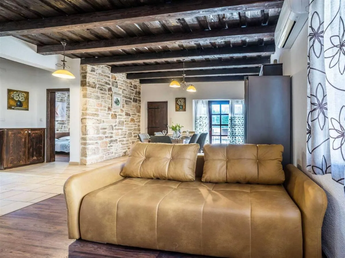 Stone Villa Petit Rustica With Pool Sukosan Croatia